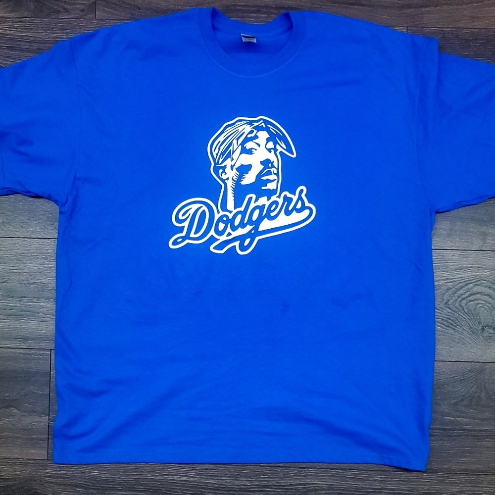 New Tupac dodgers tshirt up to 4XL